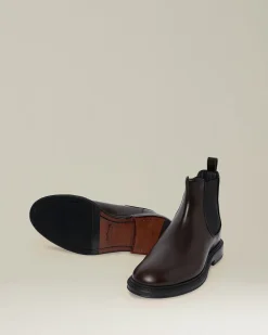 ANKLE SHOES CALFSKIN