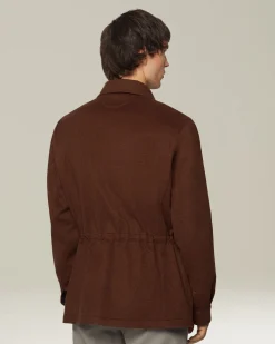 BEAVER CASHMERE UTILITY JACKET