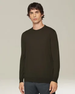 BLUE DIAMOND CREW NECK TOP