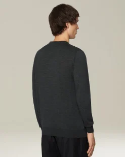 BLUE DIAMOND CREW NECK TOP