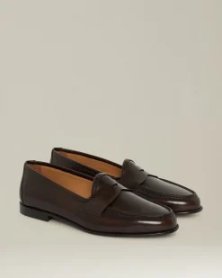BRUSHED CALFSKIN LOAFER