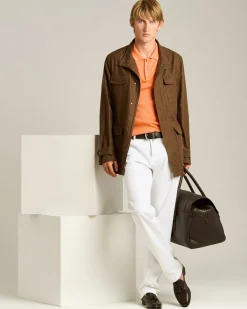 CALFSKIN TASSEL LOAFER DARK BROWN