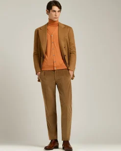 “CARAVAGGIO” WHOLECUT OXFORD SHOES IN ANTIQUED CALFSKIN
