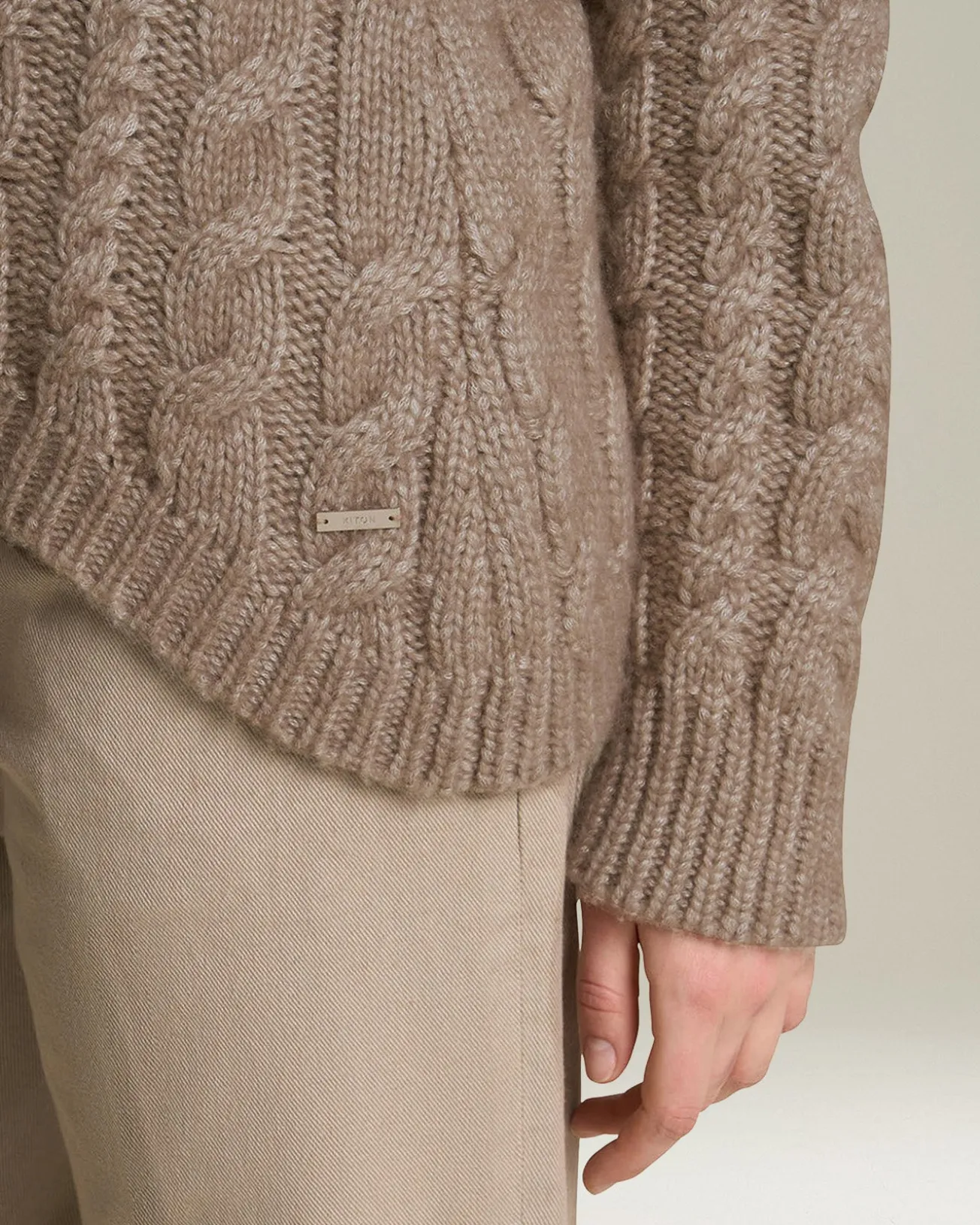 CASHMERE AND SILK JUMPER