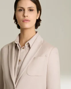 CASHMERE CLOTH BLAZER