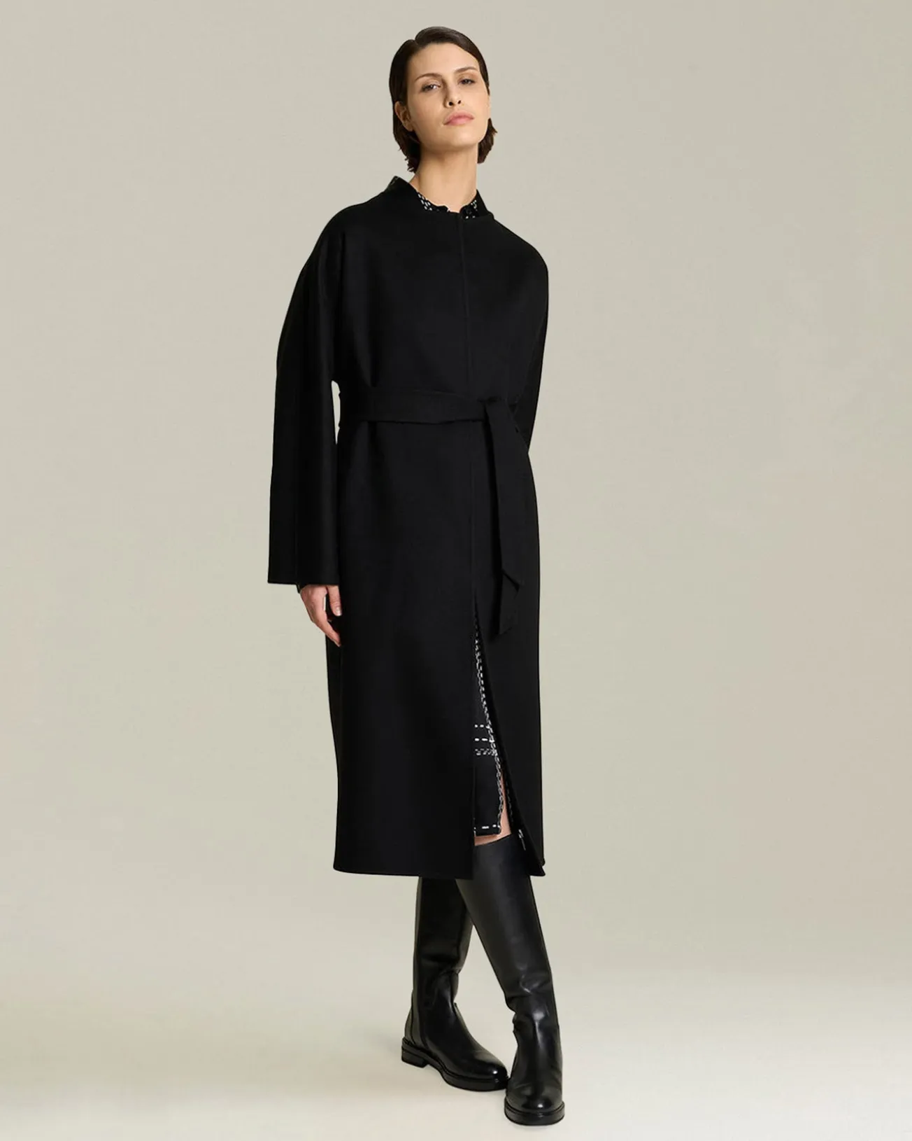 CASHMERE DOUBLE CLOTH COAT