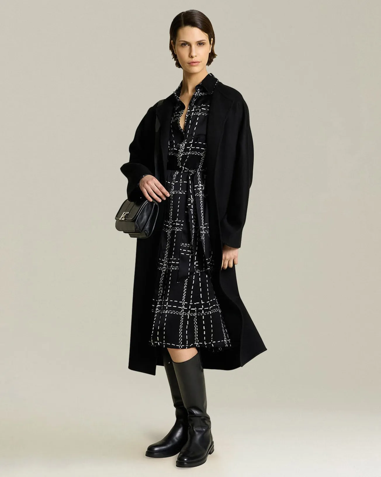 CASHMERE DOUBLE CLOTH COAT