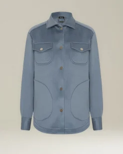 CASHMERE FLEECE OVERSHIRT