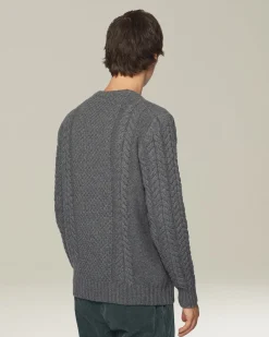 CASHMERE JUMPER WITH BRAID
