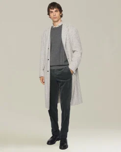 CASHMERE JUMPER WITH BRAID