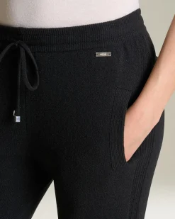 CASHMERE KNIT RELAXED TROUSERS