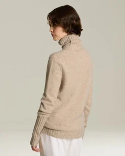 CASHMERE POLO NECK JUMPER