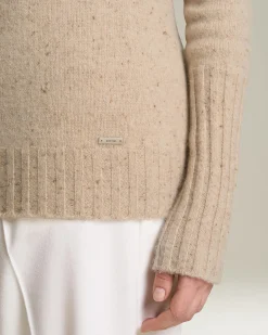 CASHMERE POLO NECK JUMPER
