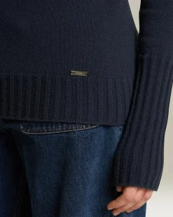CASHMERE POLO NECK JUMPER