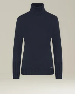 CASHMERE POLO NECK JUMPER