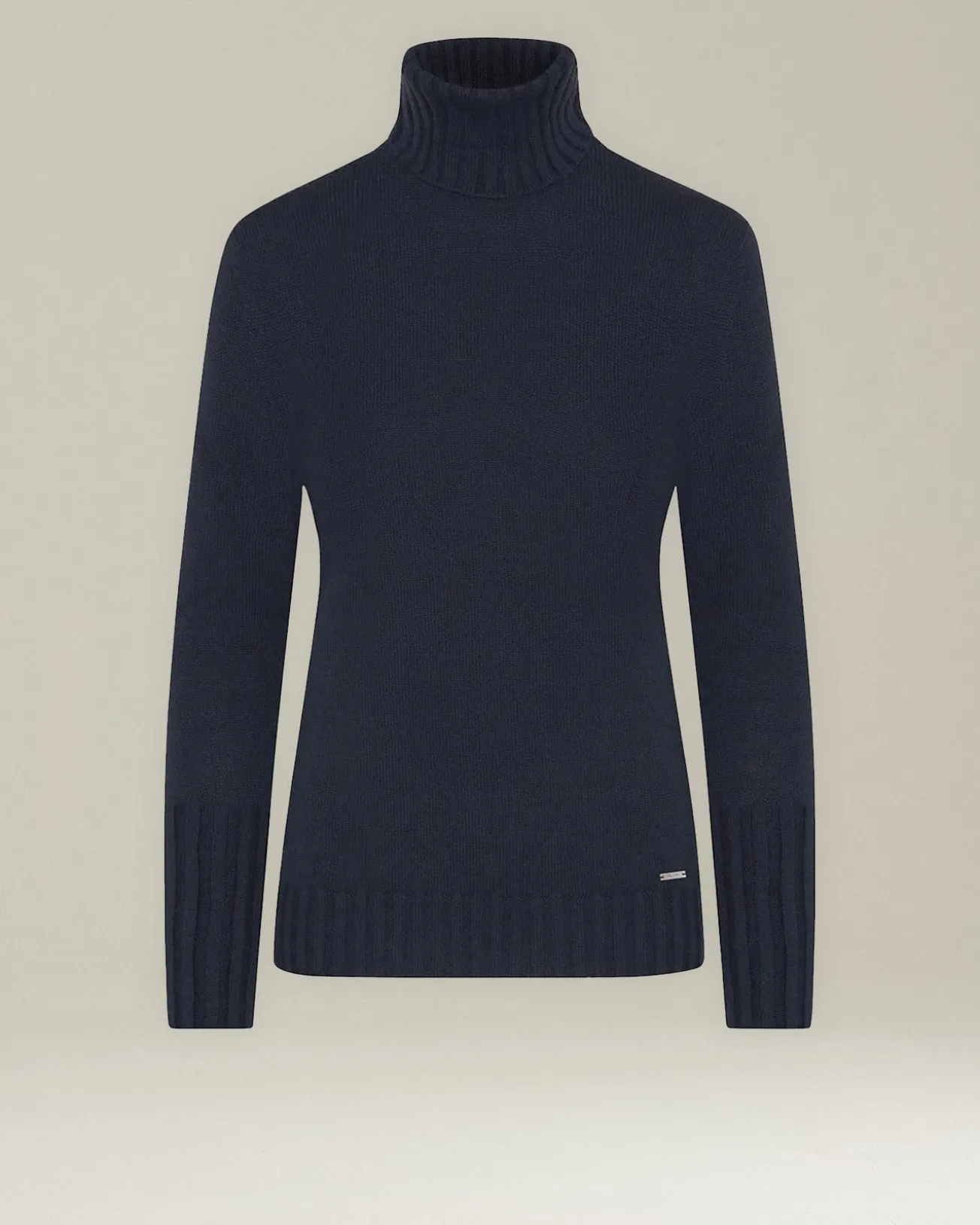 CASHMERE POLO NECK JUMPER