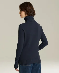 CASHMERE POLO NECK JUMPER
