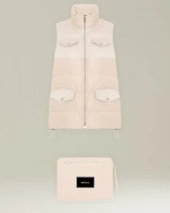 CASHMERE SLEEVELESS JACKET