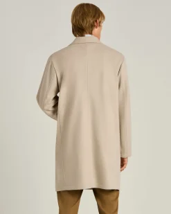 CASHMERE TRENCH COAT BEIGE IN BROWN