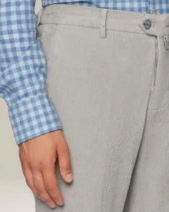 CASUAL COTTON AND CASHMERE TROUSERS