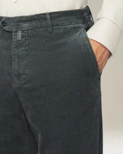CASUAL COTTON AND CASHMERE TROUSERS