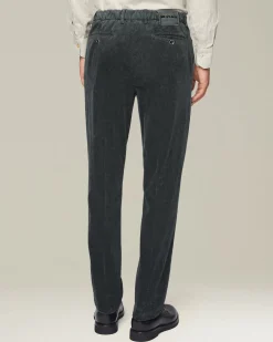 CASUAL COTTON AND CASHMERE TROUSERS