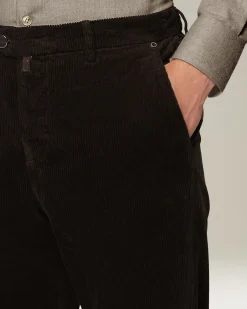 CASUAL COTTON AND CASHMERE TROUSERS