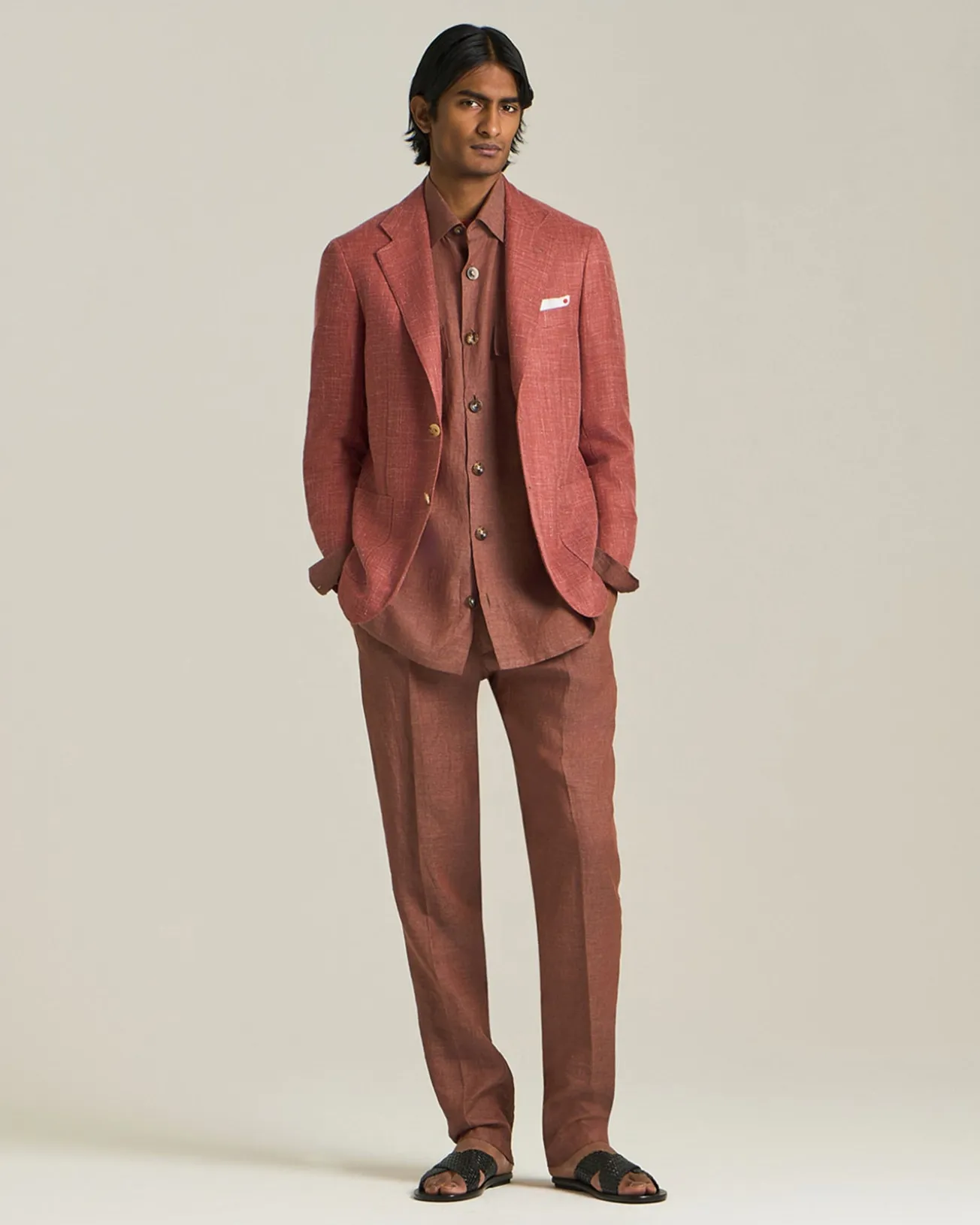 COMFORT LINEN TROUSERS