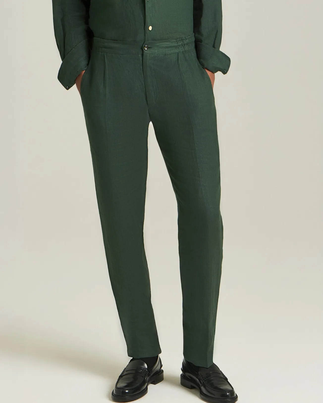 COMFORT LINEN TROUSERS