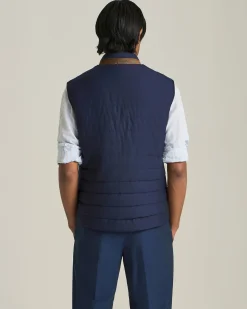 COOL WOOL SLEEVELESS DOWN JACKET