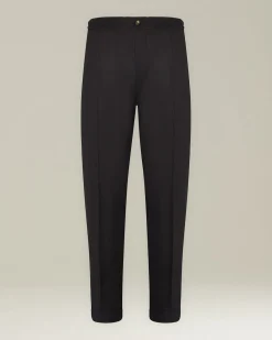 COTTON AND CASHMERE COMFORT TROUSERS