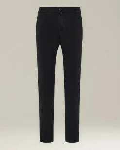 COTTON BLEND COMFORT TROUSERS