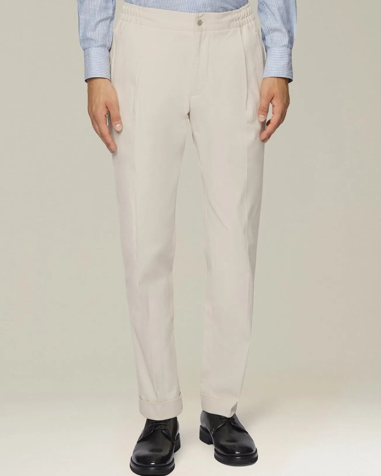 COTTON COMFORT TROUSERS