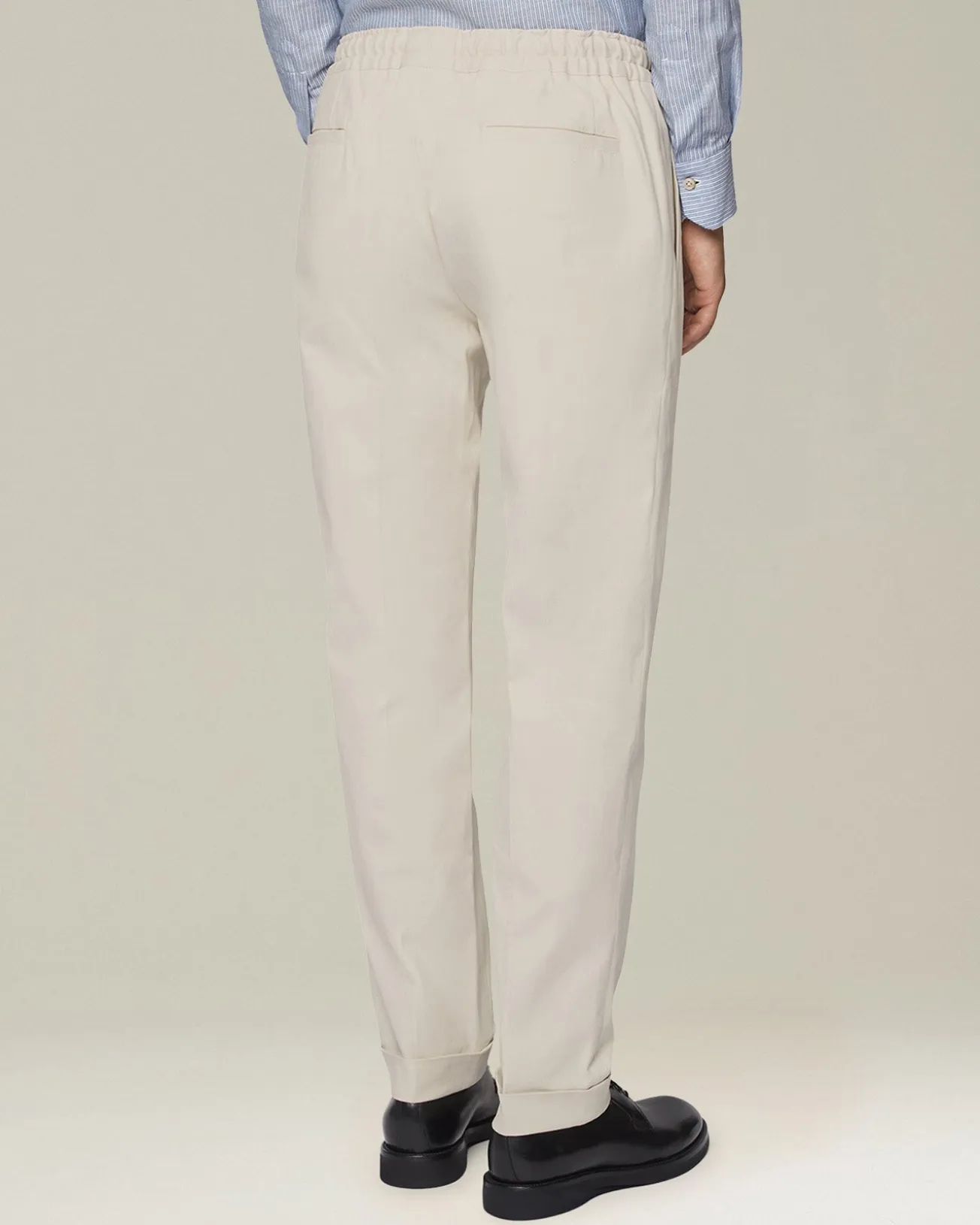COTTON COMFORT TROUSERS