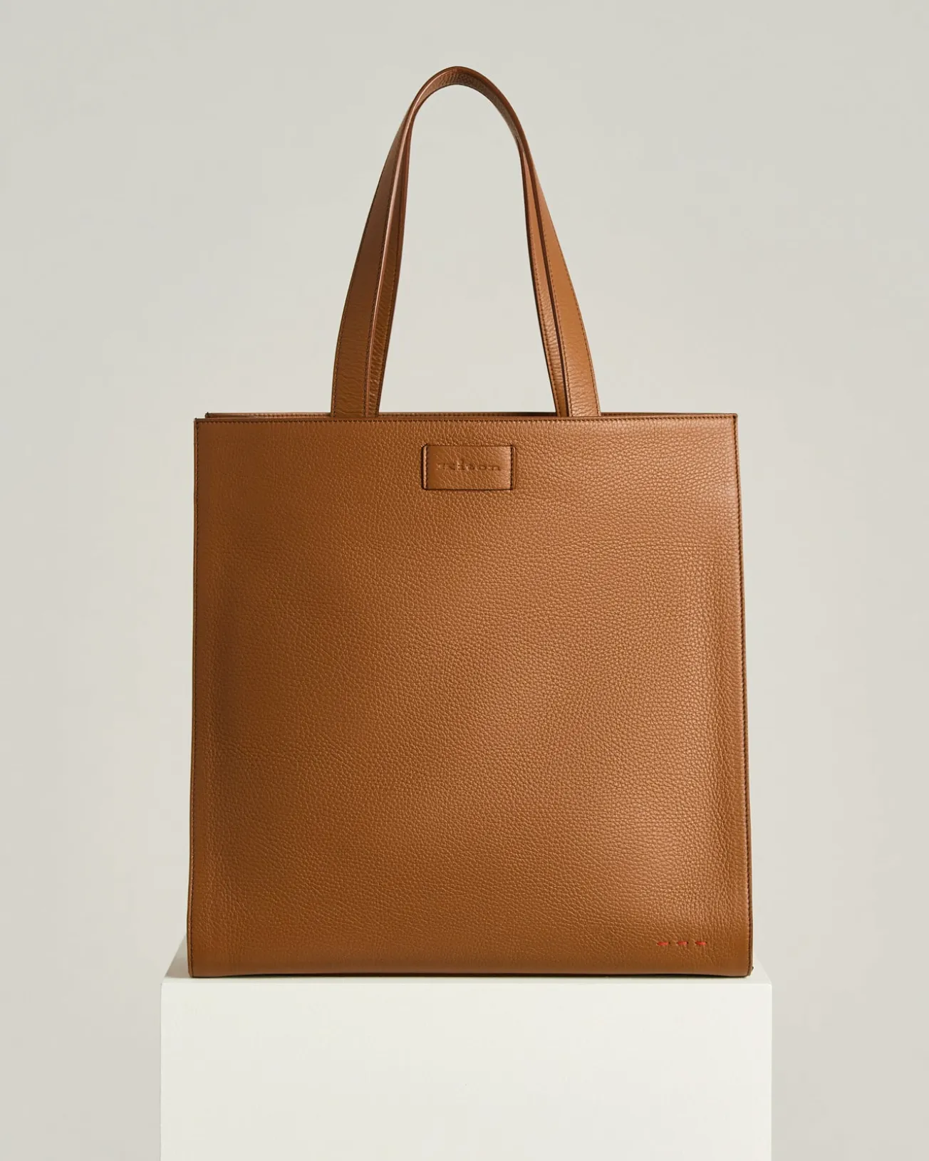 DEERSKIN BROWN TOTE BAG