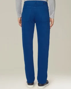 DENIM AND CASHMERE TAILORED JEANS