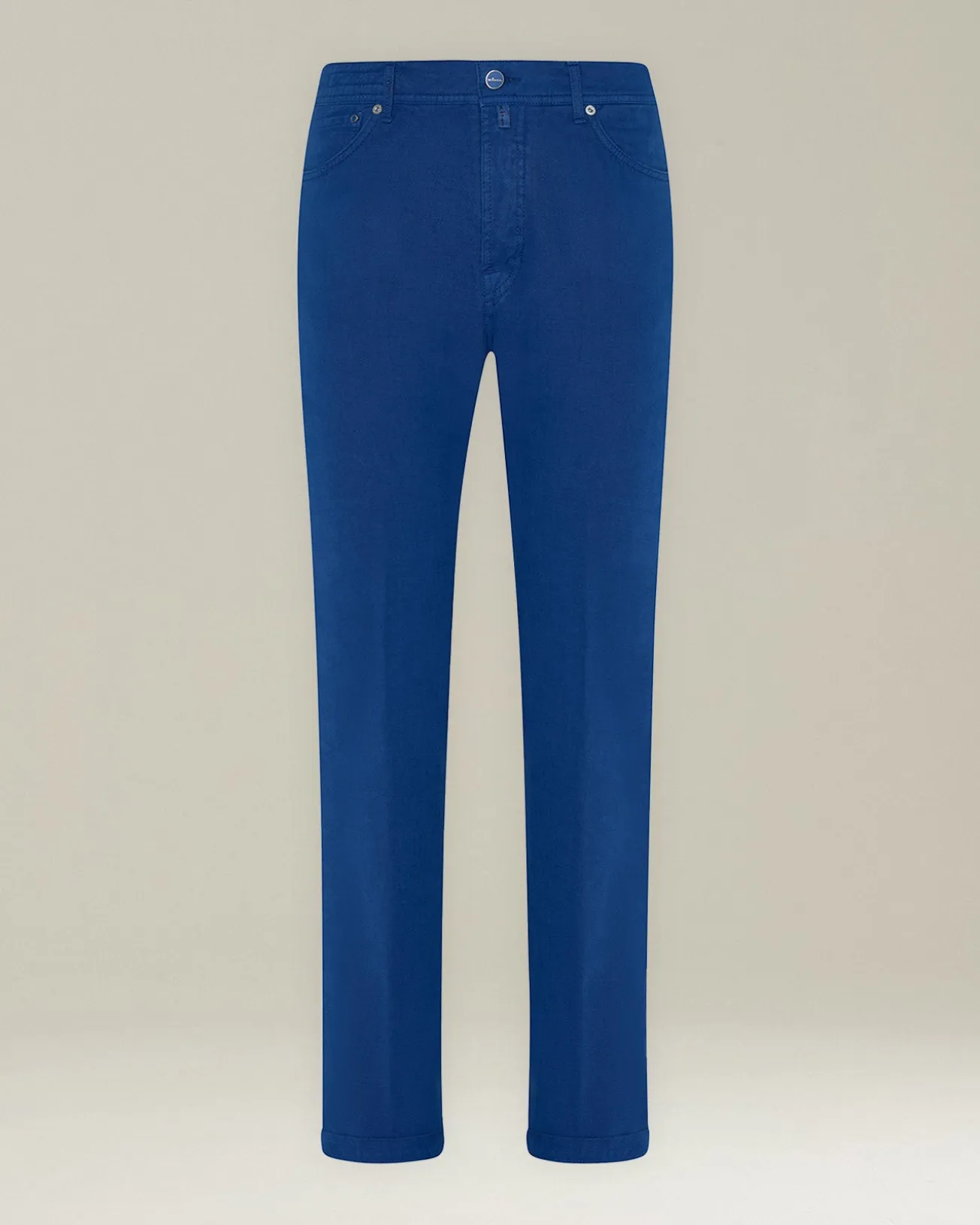 DENIM AND CASHMERE TAILORED JEANS