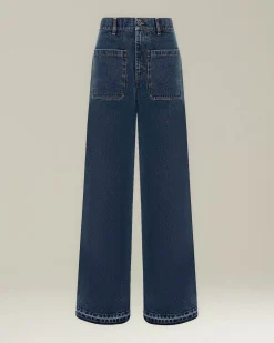 DENIM TAILORED JEANS