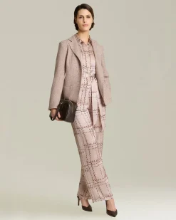 DONEGAL EFFECT CASHMERE BLAZER