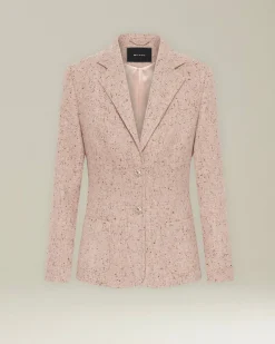 DONEGAL EFFECT CASHMERE BLAZER