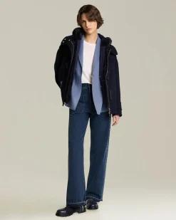 DOUBLE-BREASTED CASHMERE BLAZER
