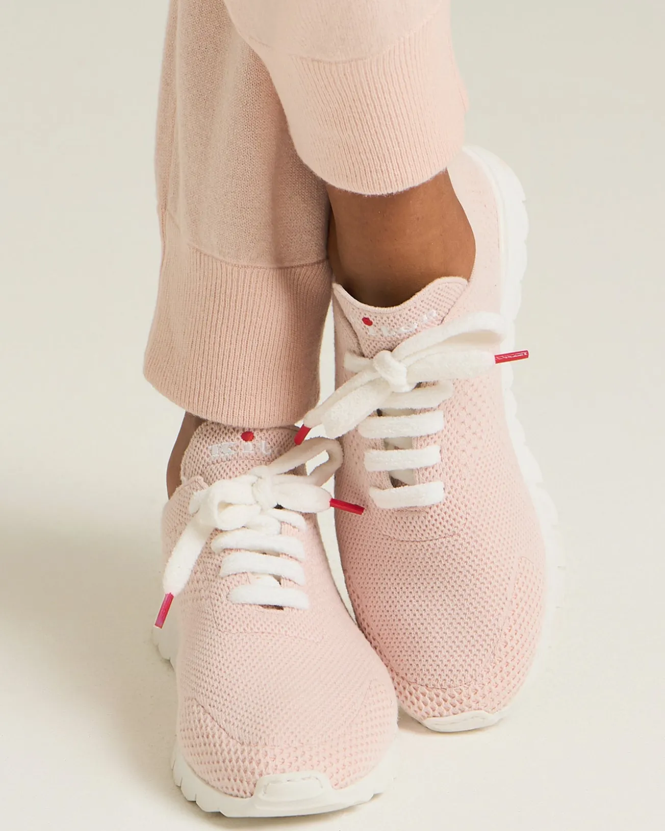 FIT CASHMERE KNIT SNEAKERS