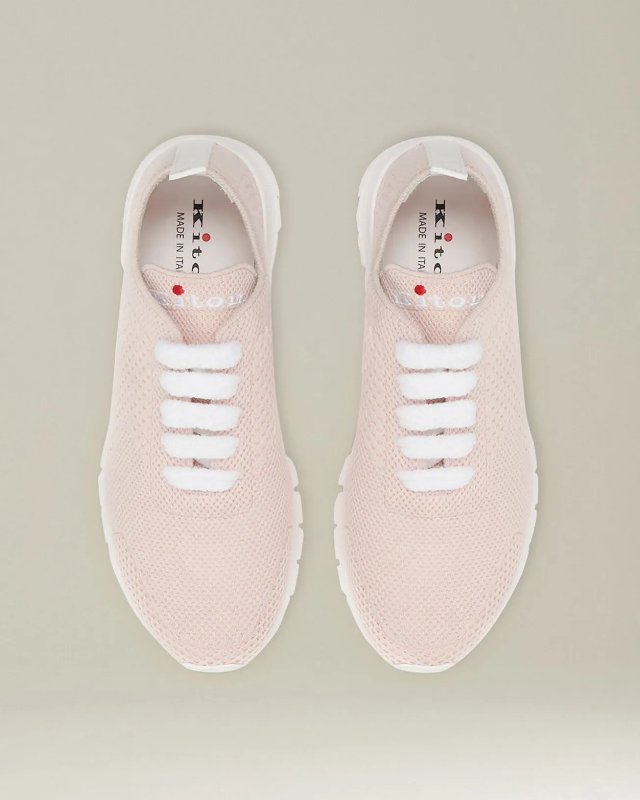 FIT CASHMERE KNIT SNEAKERS