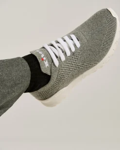 FIT GRAY CASHMERE SNEAKERS