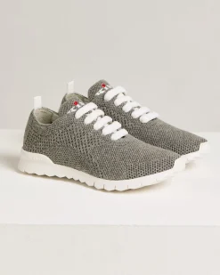 FIT GRAY CASHMERE SNEAKERS