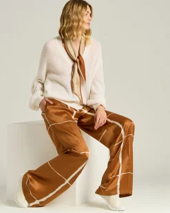 FITS SNEAKERS IN CREAM WHITE CASHMERE WITH CALFSKIN LINING
