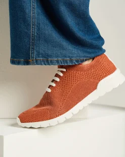 FITS SNEAKERS IN ORANGE COTTON
