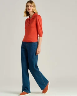 FITS SNEAKERS IN ORANGE COTTON