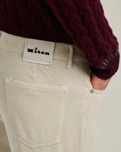 FIVE-POCKET CORDUROY TROUSERS