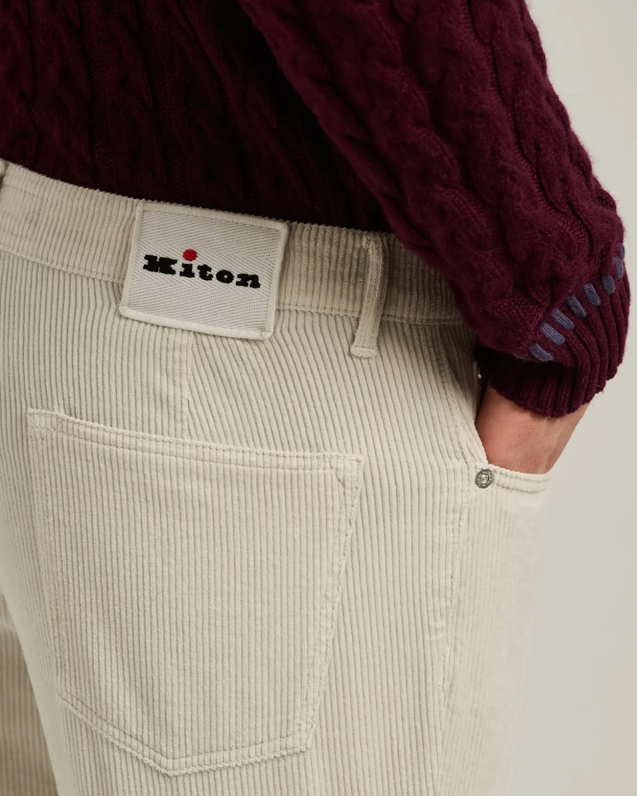 FIVE-POCKET CORDUROY TROUSERS